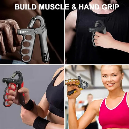 Grip Strength Trainer Adjustable Resistance Hand Exerciser