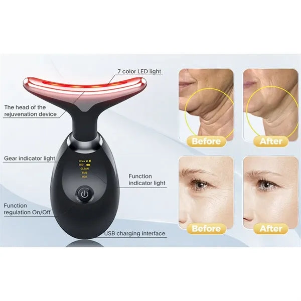 Face Neck Vibrating Massager Chin Sculptor Lifting Device