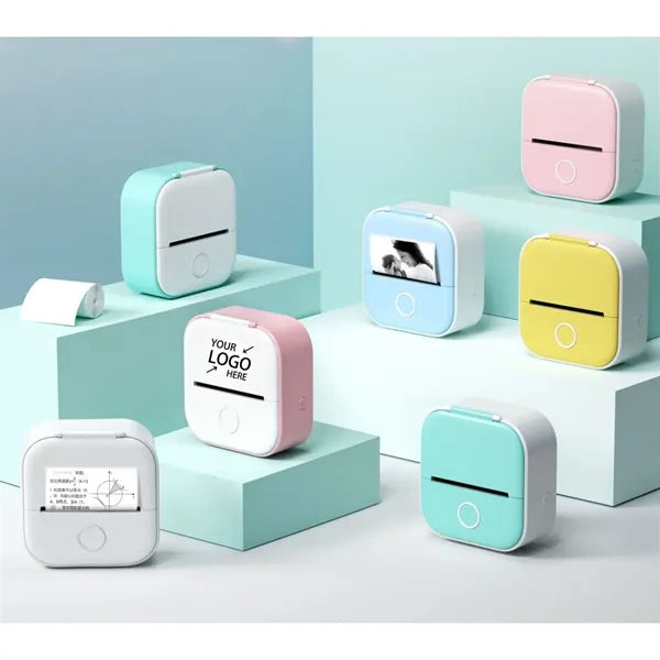 Bluetooth Wireless Pocket Thermal Inkless Sticker Printer