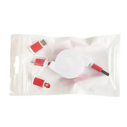 Portable 3 In 1 Retractable Charge Cable