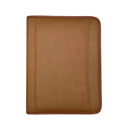 Leahter A4 Zippered Portfolio