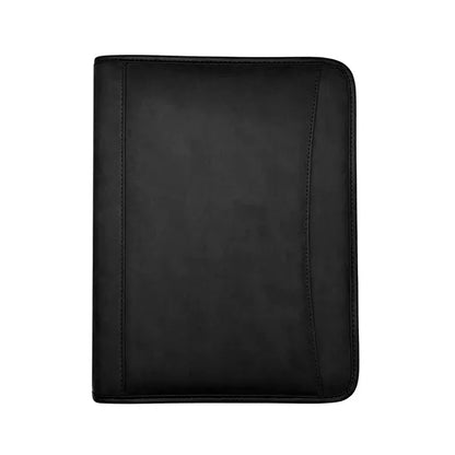 Leahter A4 Zippered Portfolio