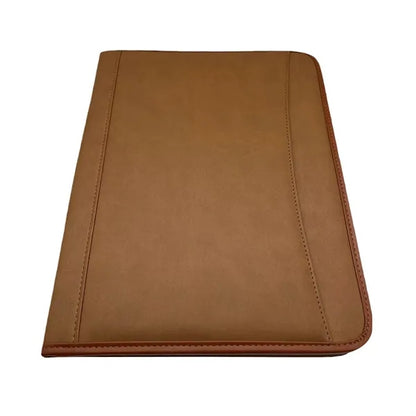 Leahter A4 Zippered Portfolio