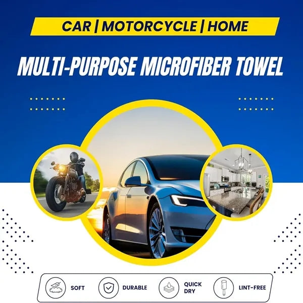 Microfiber Car Cleaning Wash Towel