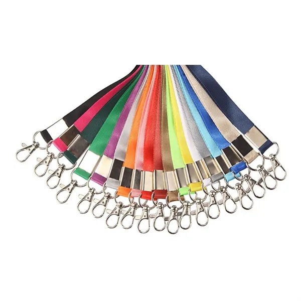 5/8" Custom Polyester Lanyards with Metal Swivel Snap Hook