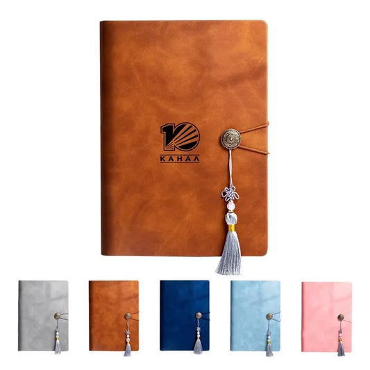 PU Leather A5 Business Travel Journal Notebook