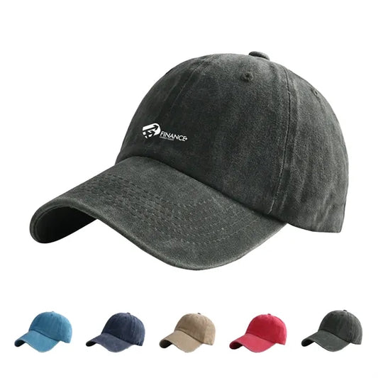 Unisex Vintage Washed Distressed Adjustable Baseball Cap