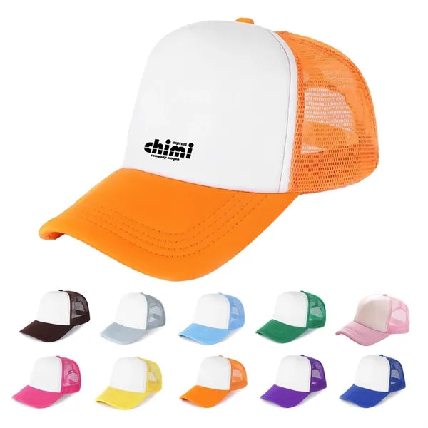 Two Tone Foam Trucker Mesh Cap