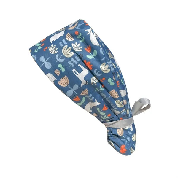 Long Hair Nurse Cap