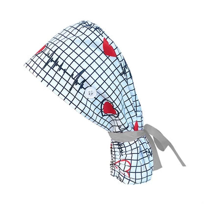 Long Hair Nurse Cap