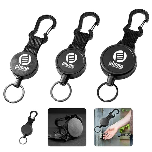 Retractable Key Chain Rings