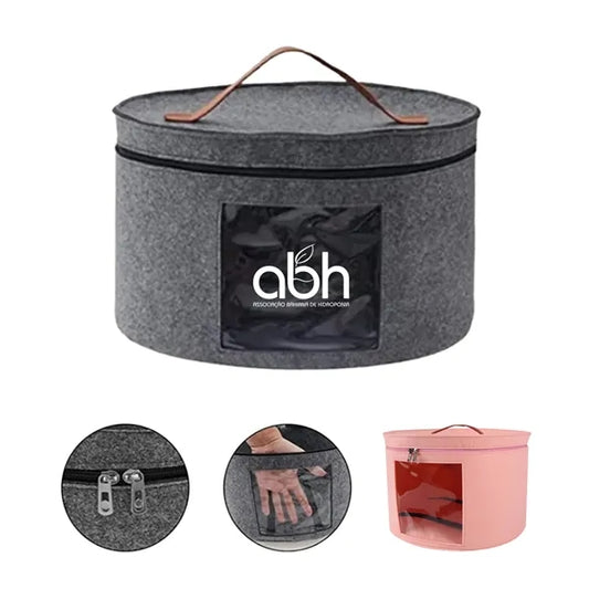 Foldable Round Hat Storage Box