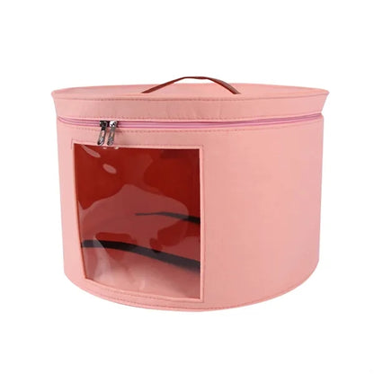 Foldable Round Hat Storage Box