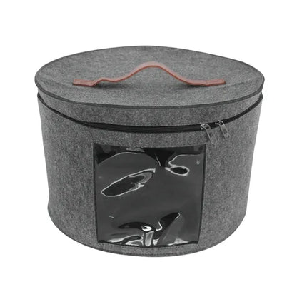 Foldable Round Hat Storage Box