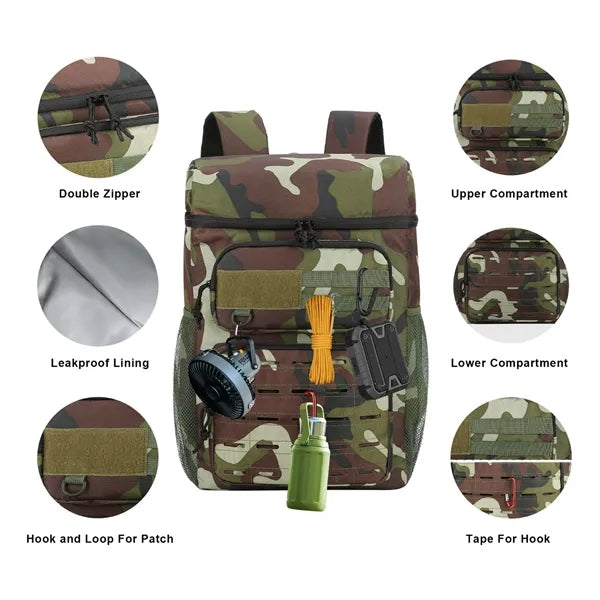 34 Can Tactical Backpack Cooler