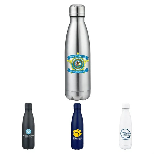 17 oz. Travel Stainless Insulated BPA-free Bottle w/ Lid