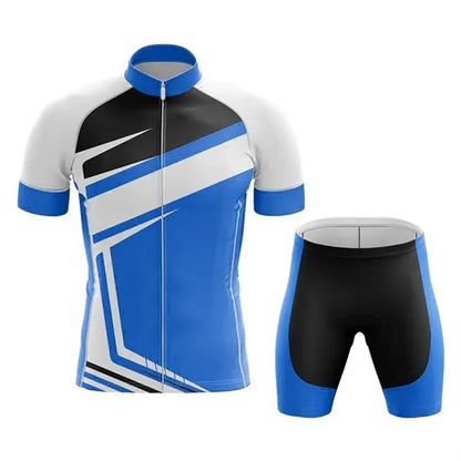 Unisex  Custom Short Sleeves Cycling Jersey Set