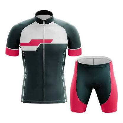Unisex  Custom Short Sleeves Cycling Jersey Set