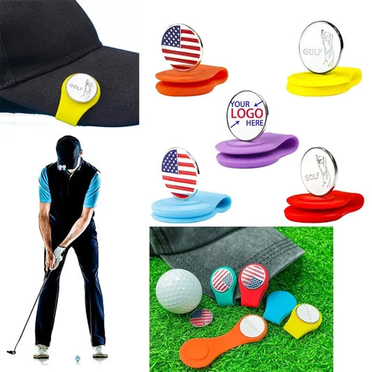 Custom Magnetic Silicone Golf Hat Clip
