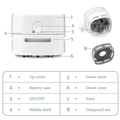 Portable Mini Vacuum Cleaner