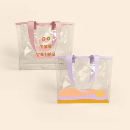 All Day Tote - Clear Vinyl - Small