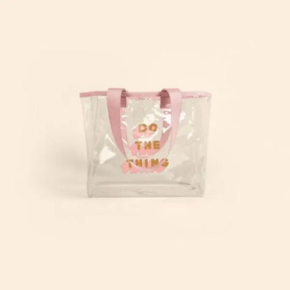 All Day Tote - Clear Vinyl - Small