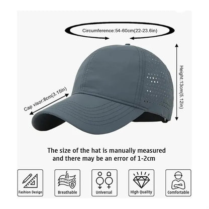 Premium Quick Dry Adjustable Mesh Sport Trucker Cap