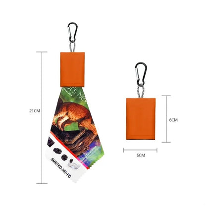 Microfiber Eyeglasses Cleaning Cloth Screen Cleaner in Pouch