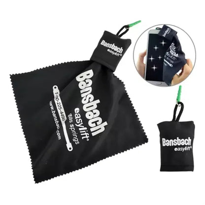 Microfiber Eyeglasses Cleaning Cloth Screen Cleaner in Pouch