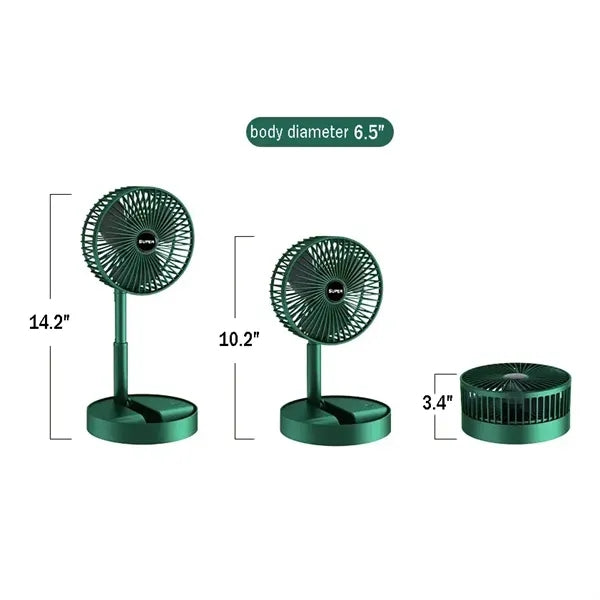 Silent Mini Telescopic Fan