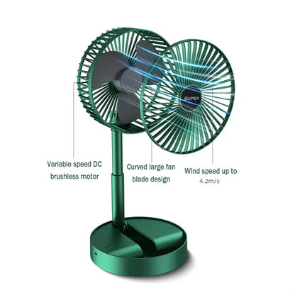Silent Mini Telescopic Fan