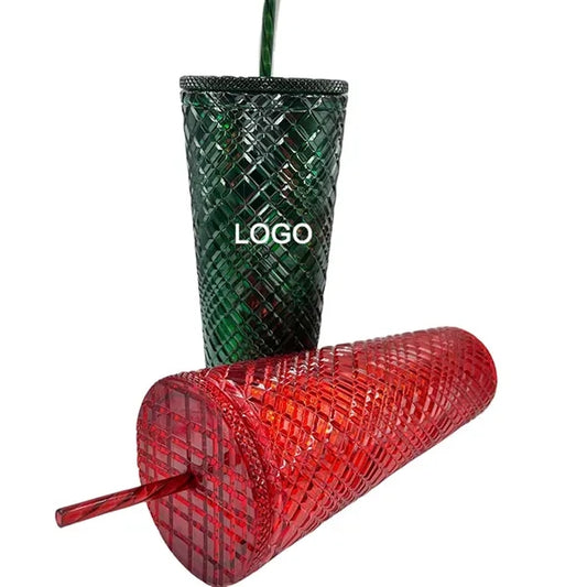 Plastic Double Lattice Cup