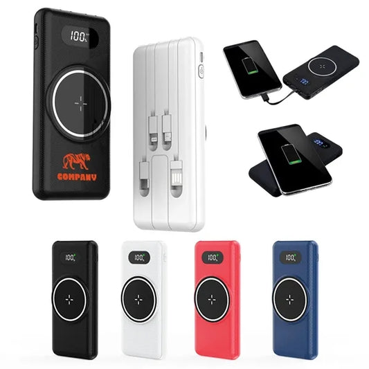 Digital Display Magnetic Wireless Charger Power Bank