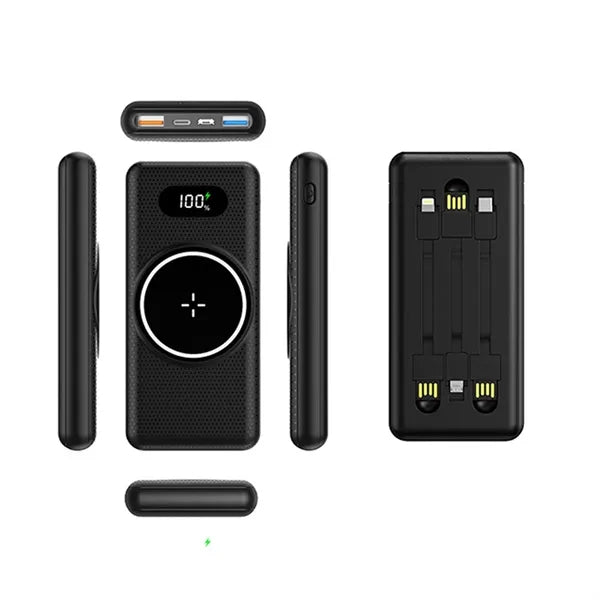 Digital Display Magnetic Wireless Charger Power Bank