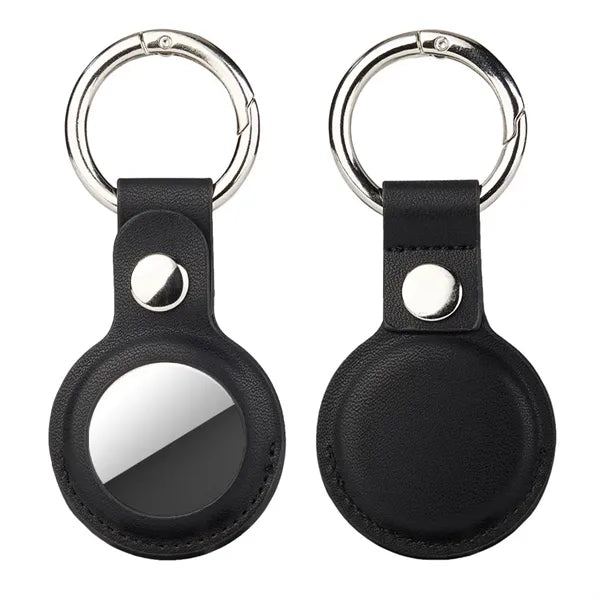 Genuine Leather AirTag Case
