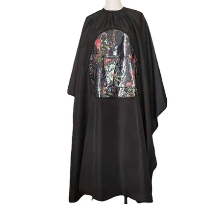 Transparent Window Barber Cape