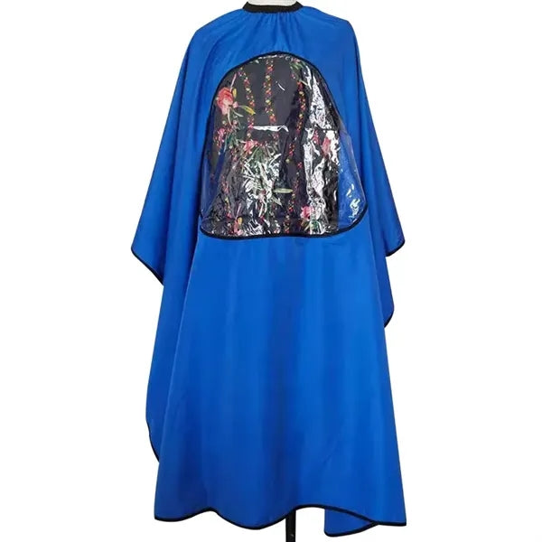 Transparent Window Barber Cape