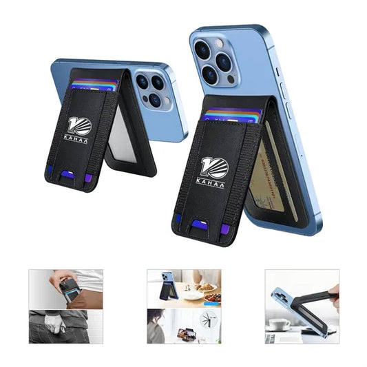 2 in 1 Magnetic Wallet Phone Stand