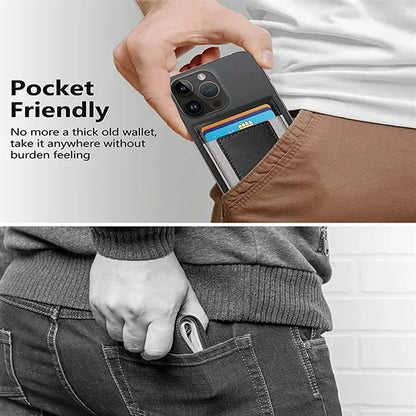 2 in 1 Magnetic Wallet Phone Stand