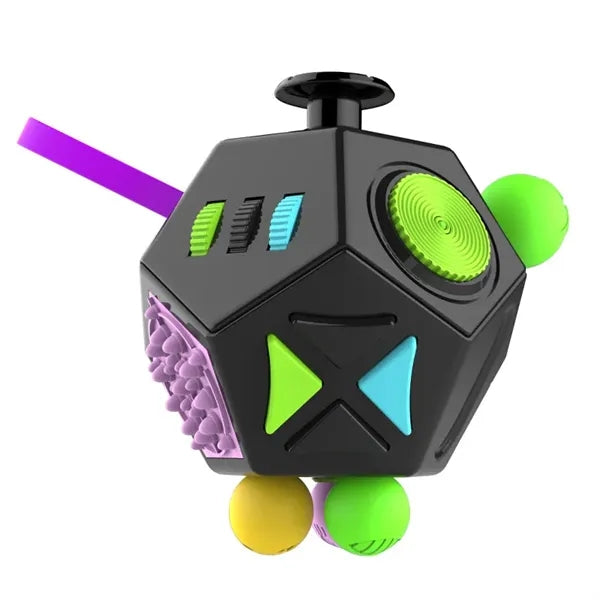 Fidget Dodecagon 12 Side Cube Stress Reliever