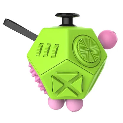 Fidget Dodecagon 12 Side Cube Stress Reliever