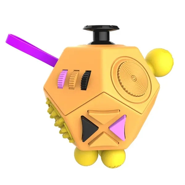 Fidget Dodecagon 12 Side Cube Stress Reliever