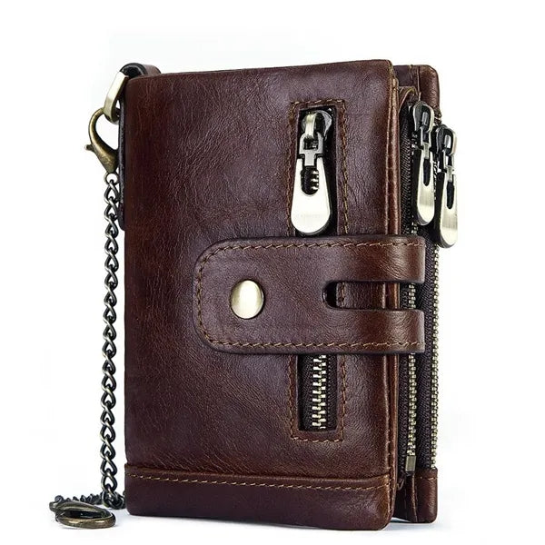 Anti Theft Leather Wallets Purse
