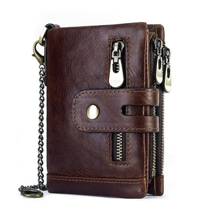 Anti Theft Leather Wallets Purse