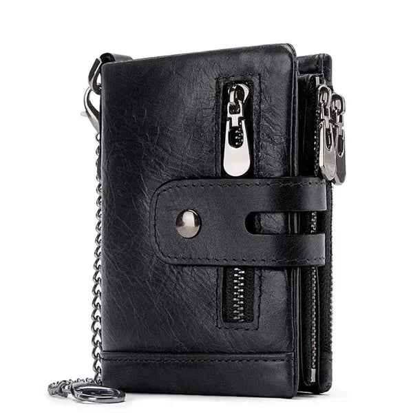 Anti Theft Leather Wallets Purse
