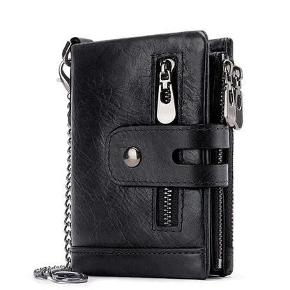 Anti Theft Leather Wallets Purse