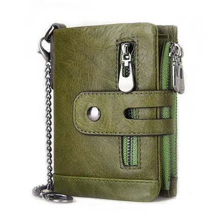 Anti Theft Leather Wallets Purse