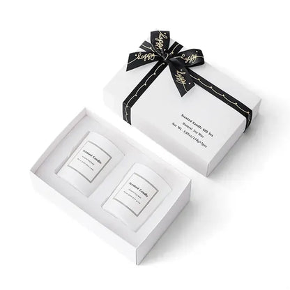 2Pcs All Natural Soy Scented Candles Gift Box