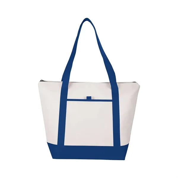 Cotton Canvas Boat Tote Shopping Bag