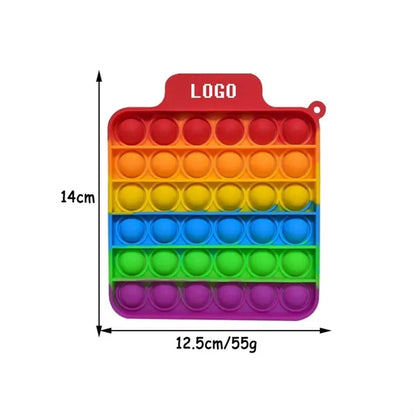 Square Push Pop Bubble Fidget Sensory Toy